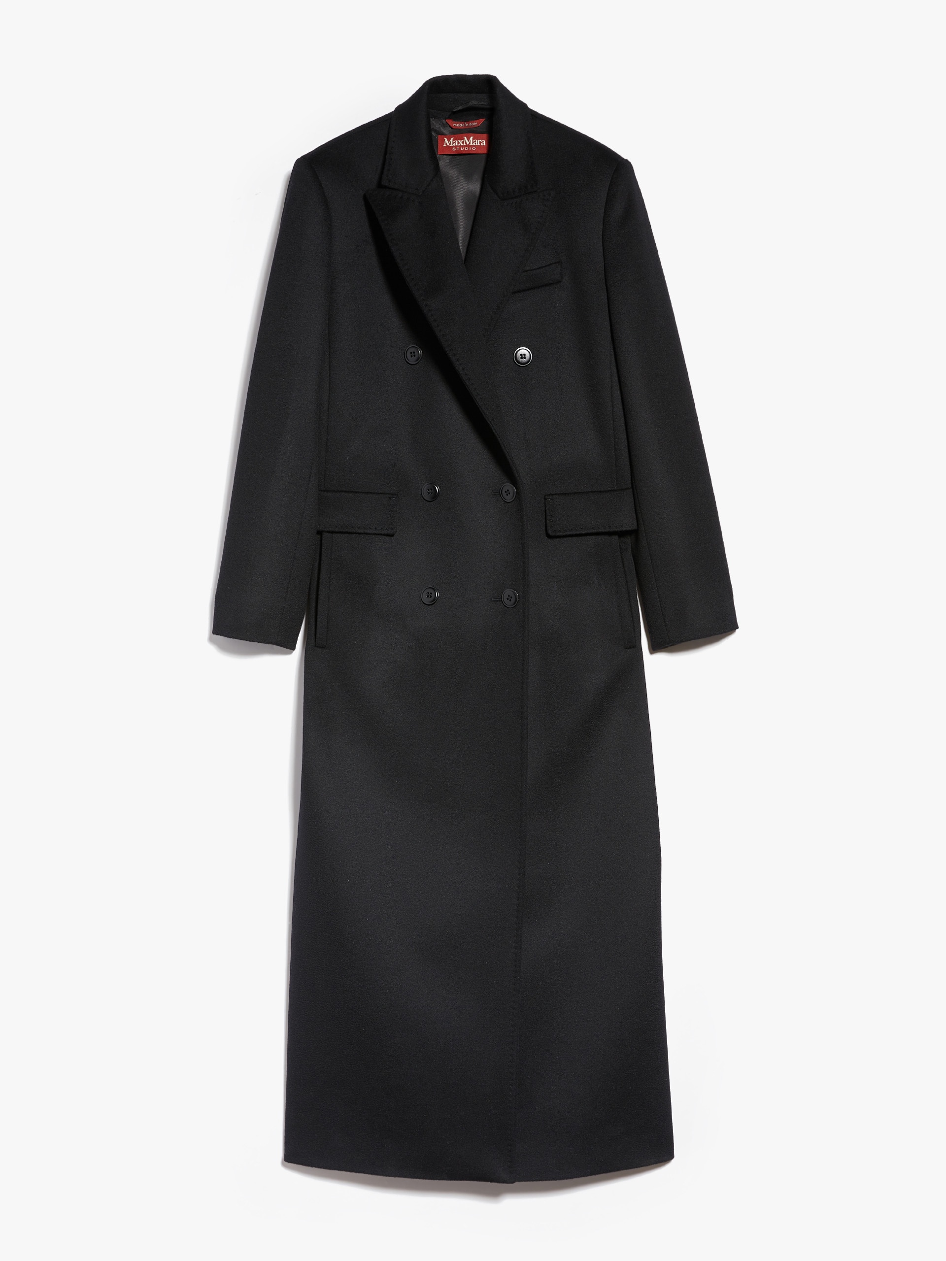 Max Mara MACH Wool double-breasted coat | REVERSIBLE