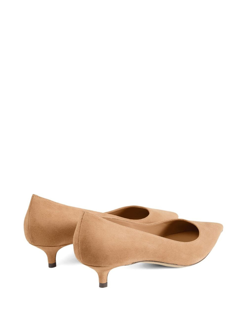 JIMMY CHOO Amelia suede leather pumps outlook
