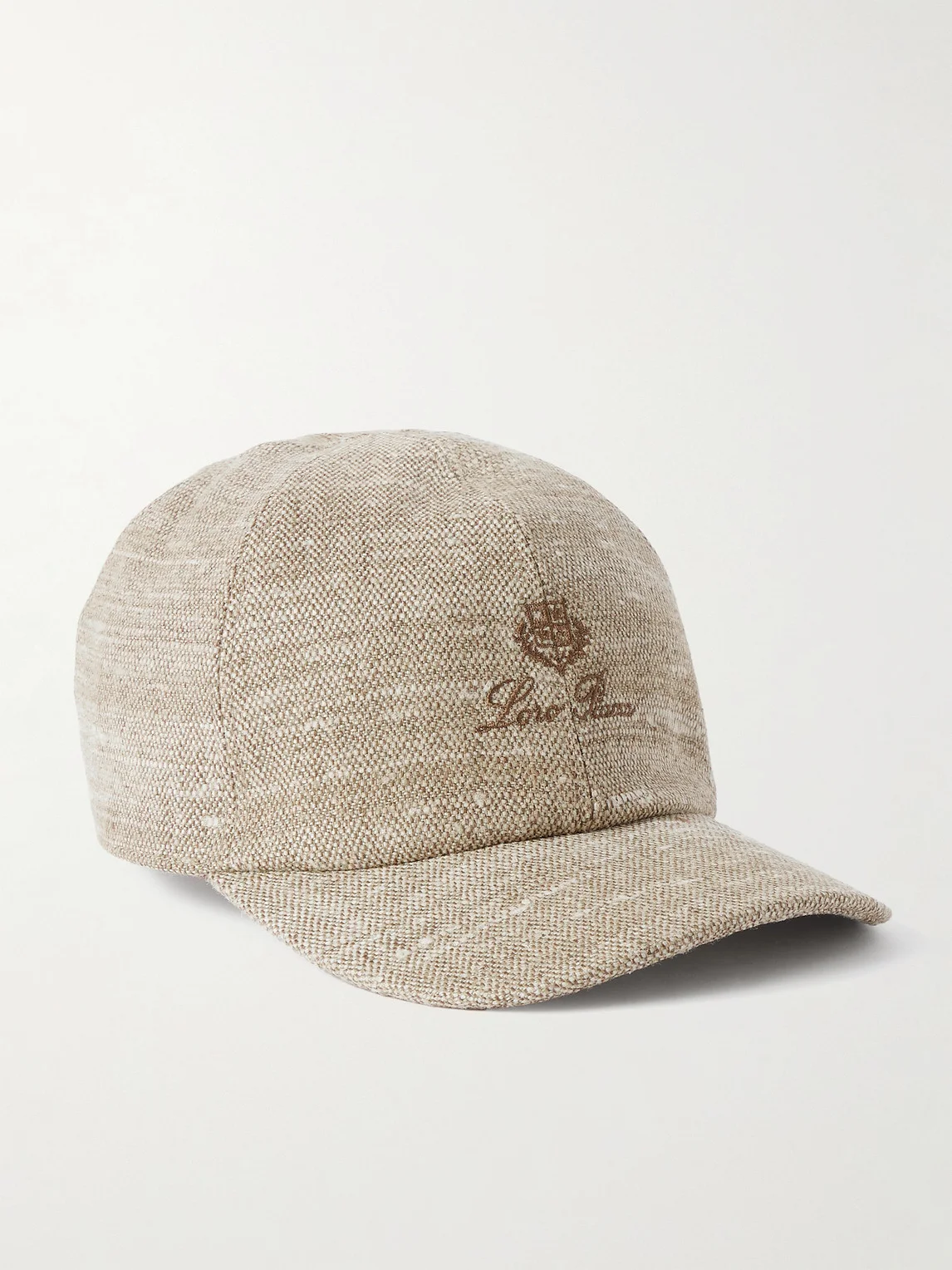 Logo-Embroidered Rain System® Linen and Silk-Blend Tweed Baseball Cap - 1