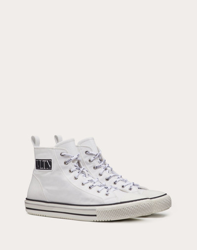 Valentino Giggies high-top fabric sneaker outlook