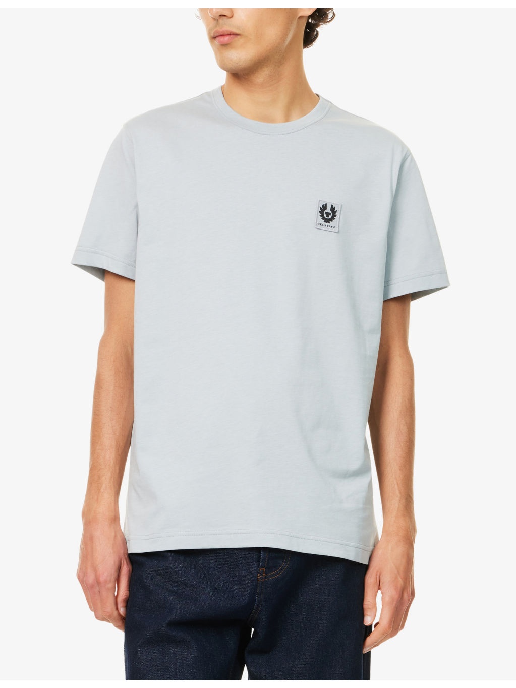 Brand-Patch Crewneck Cotton-Jersey T-Shirt - 3