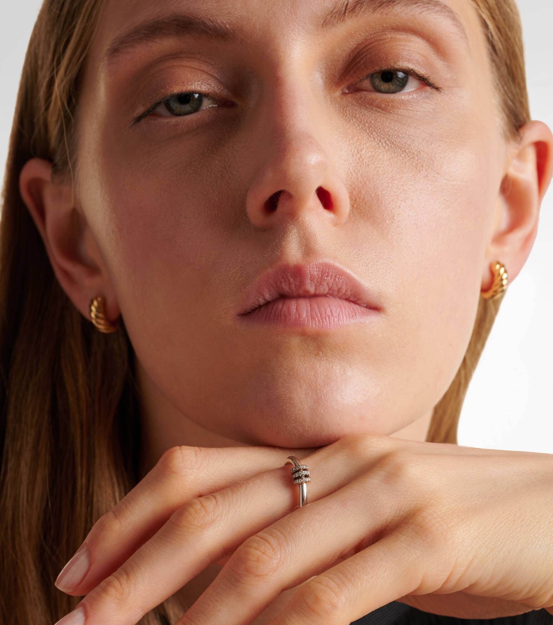 Sirius sterling silver and 18kt gold ring with diamonds - 2
