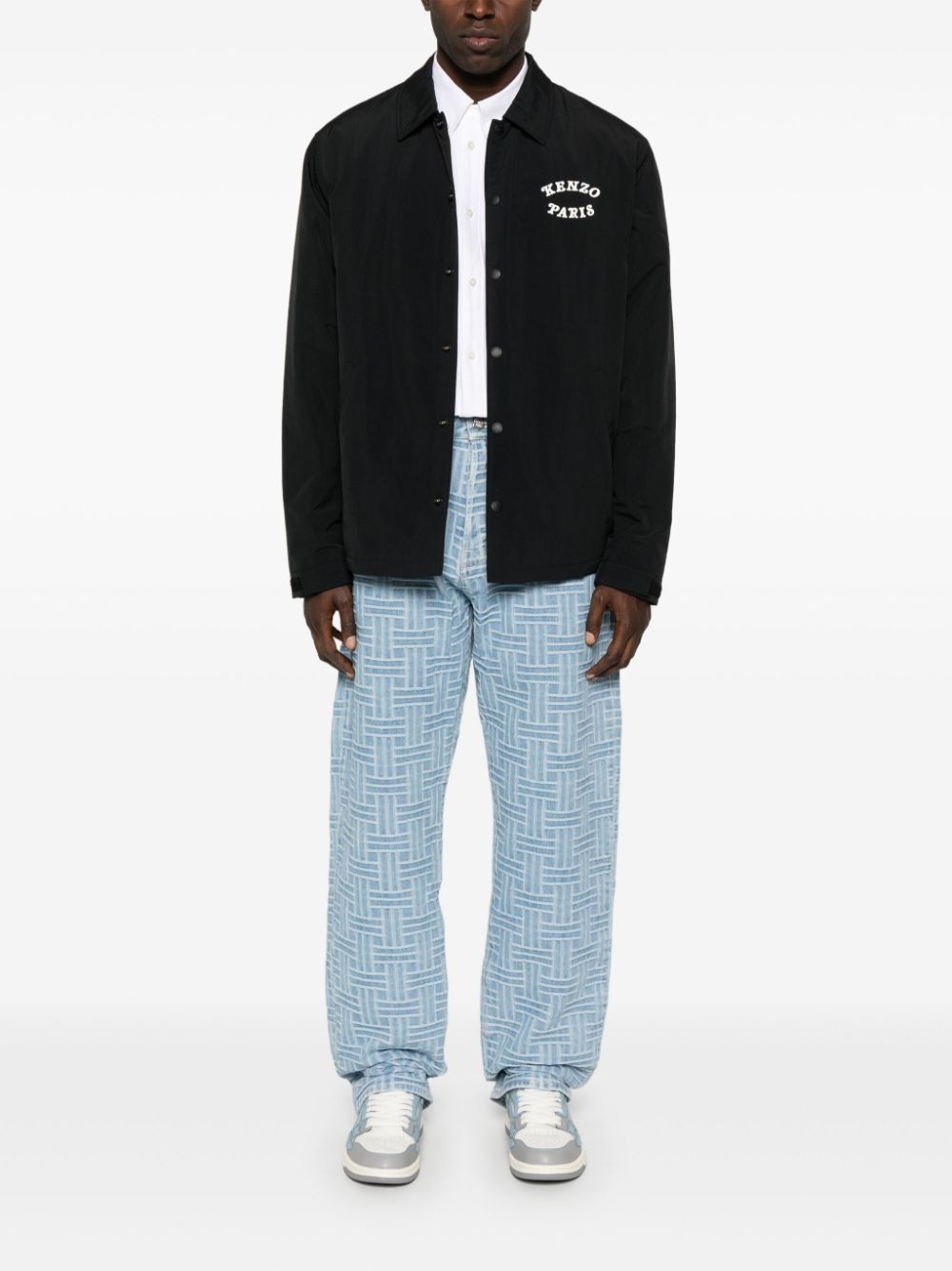 tiger-motif jacket - 2