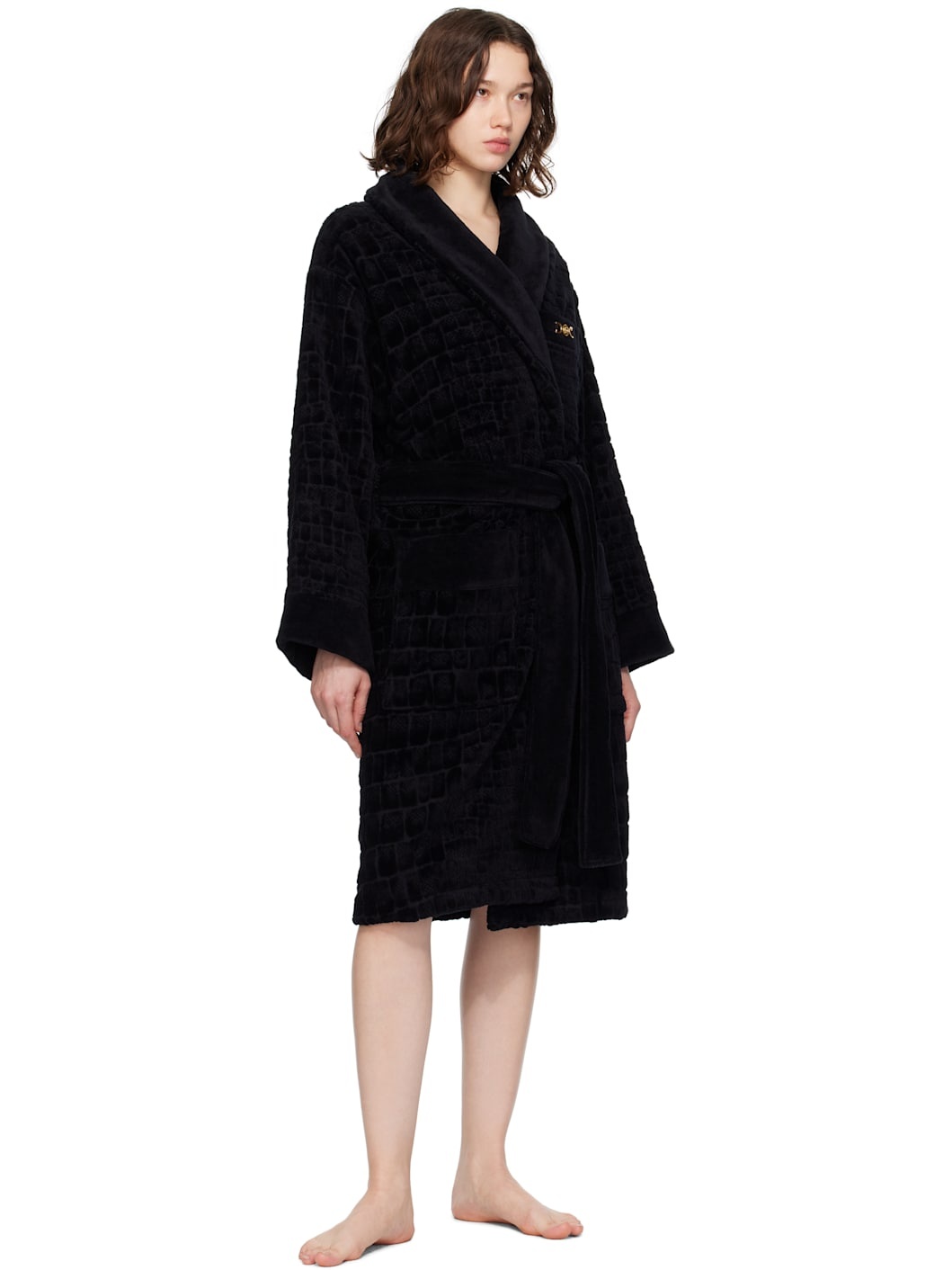 Black Medusa 95 Bathrobe - 4