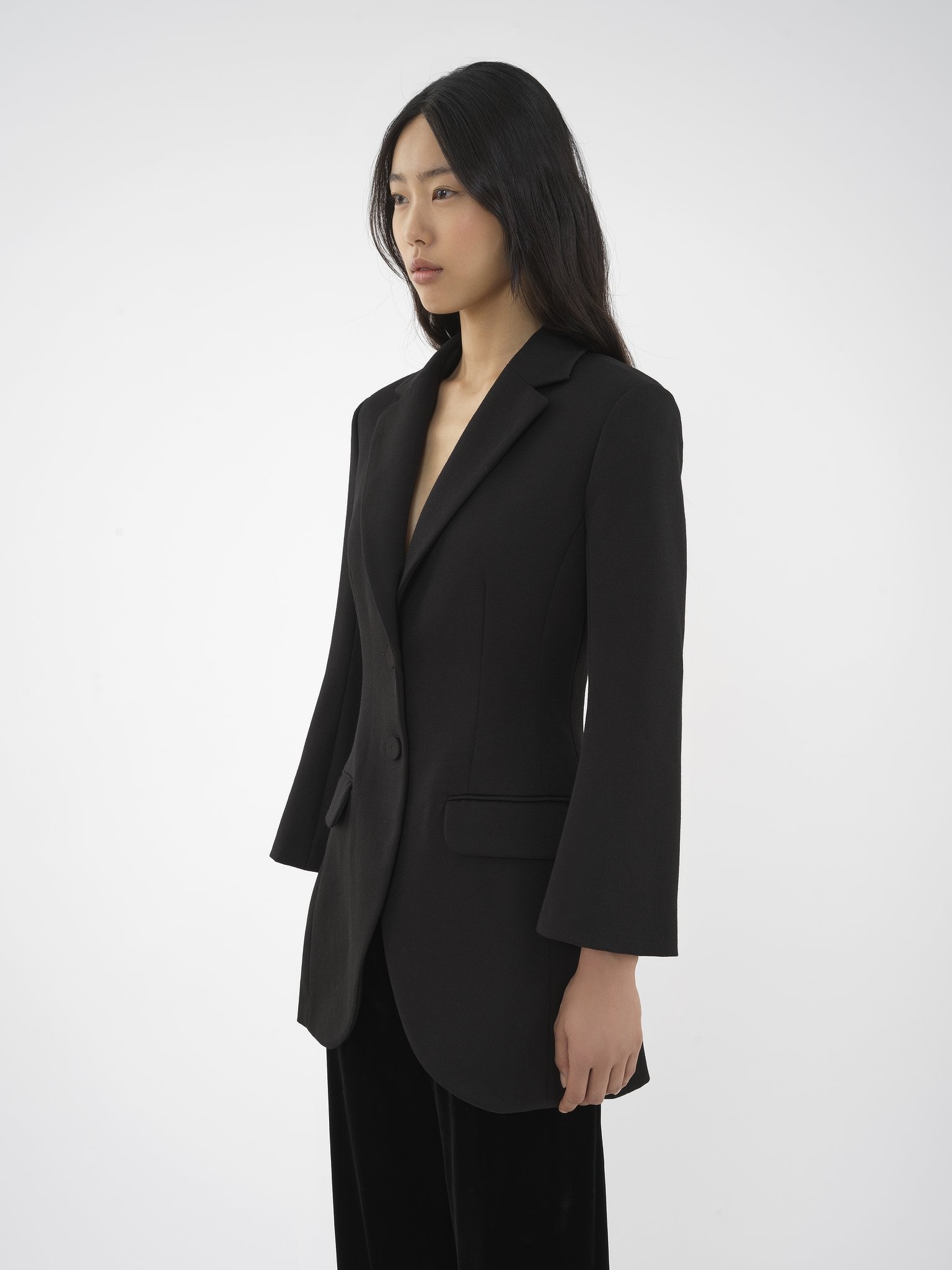 TWO-BUTTON REDINGOTE - 4