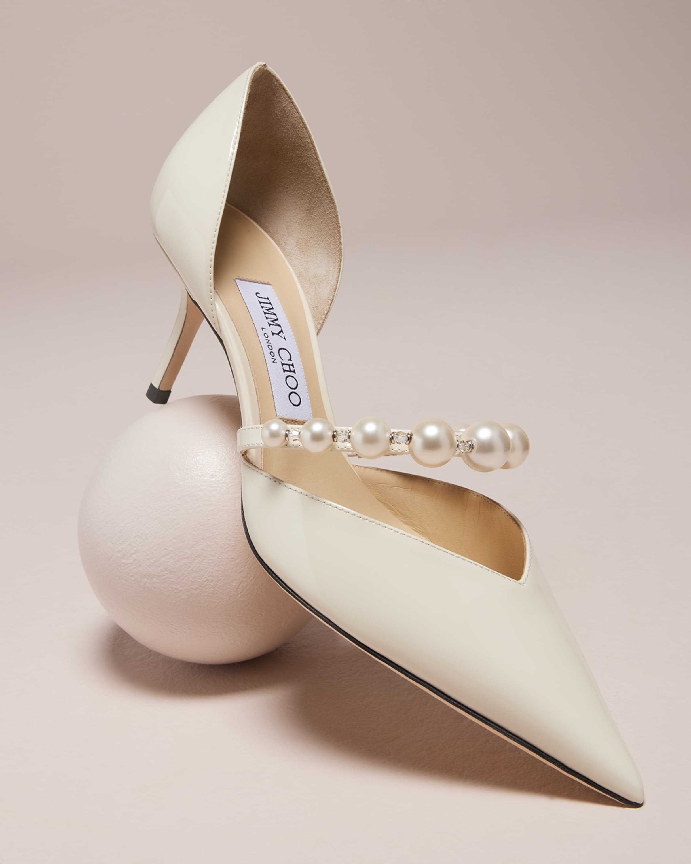 Aurelie d'Orsay Pearly Band Pumps - 2