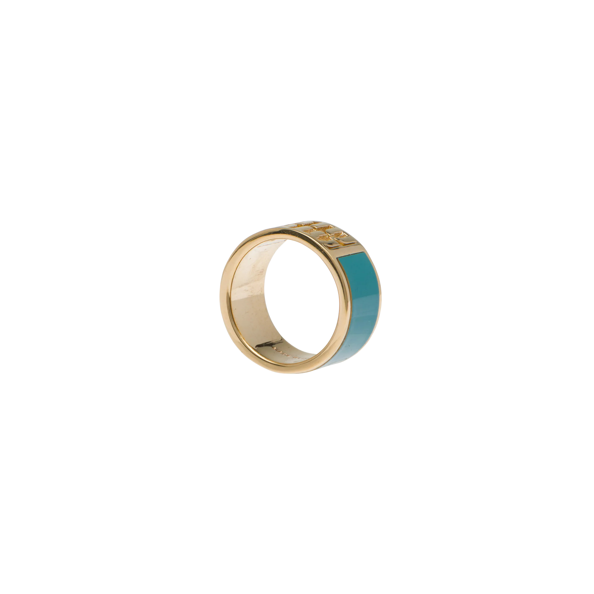 Enameled metal ring - 1
