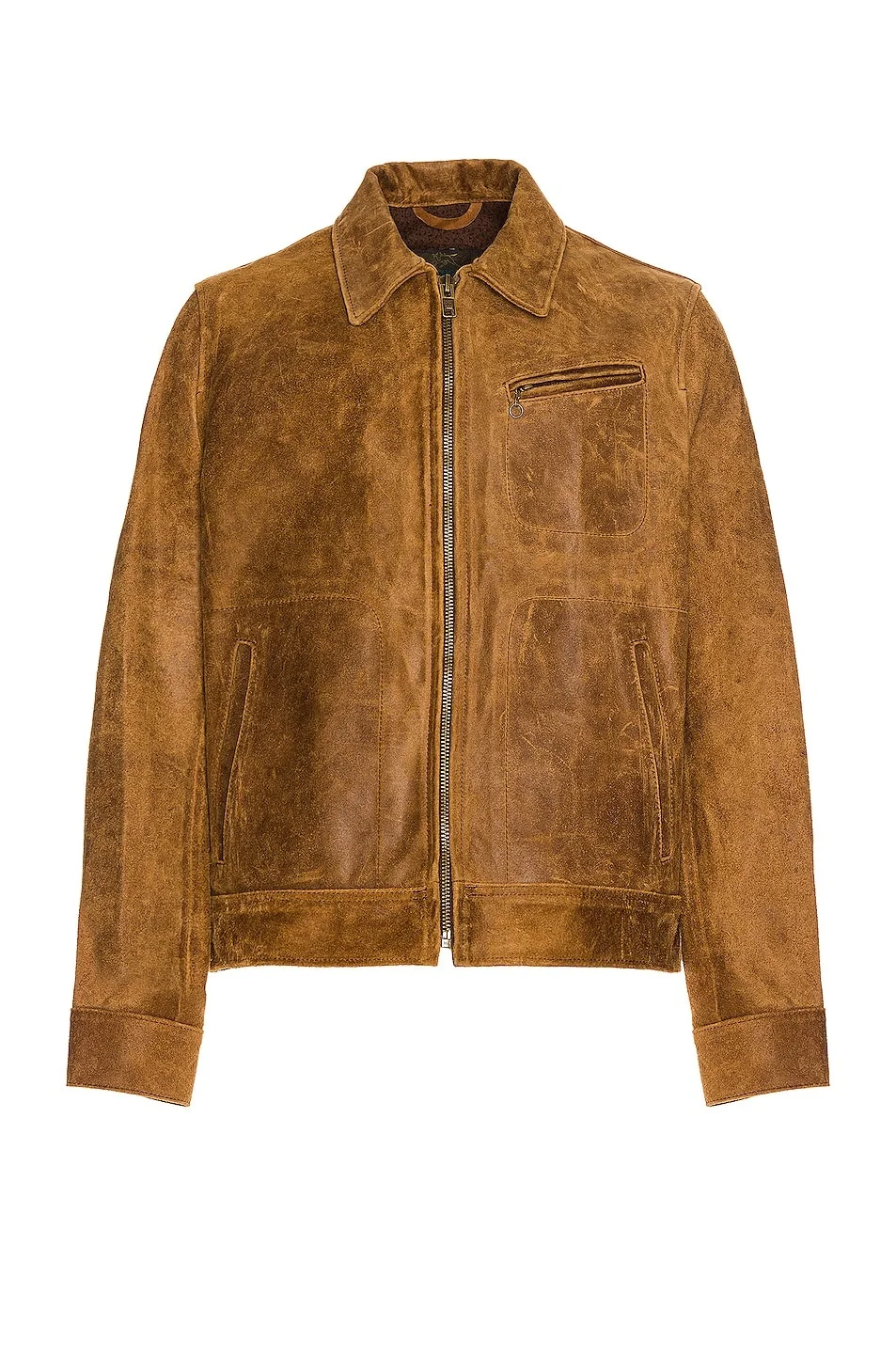 Duke Unlined Rough Suede Jacket - 1