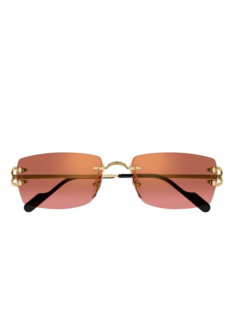 Cartier round-frame sunglasses outlook