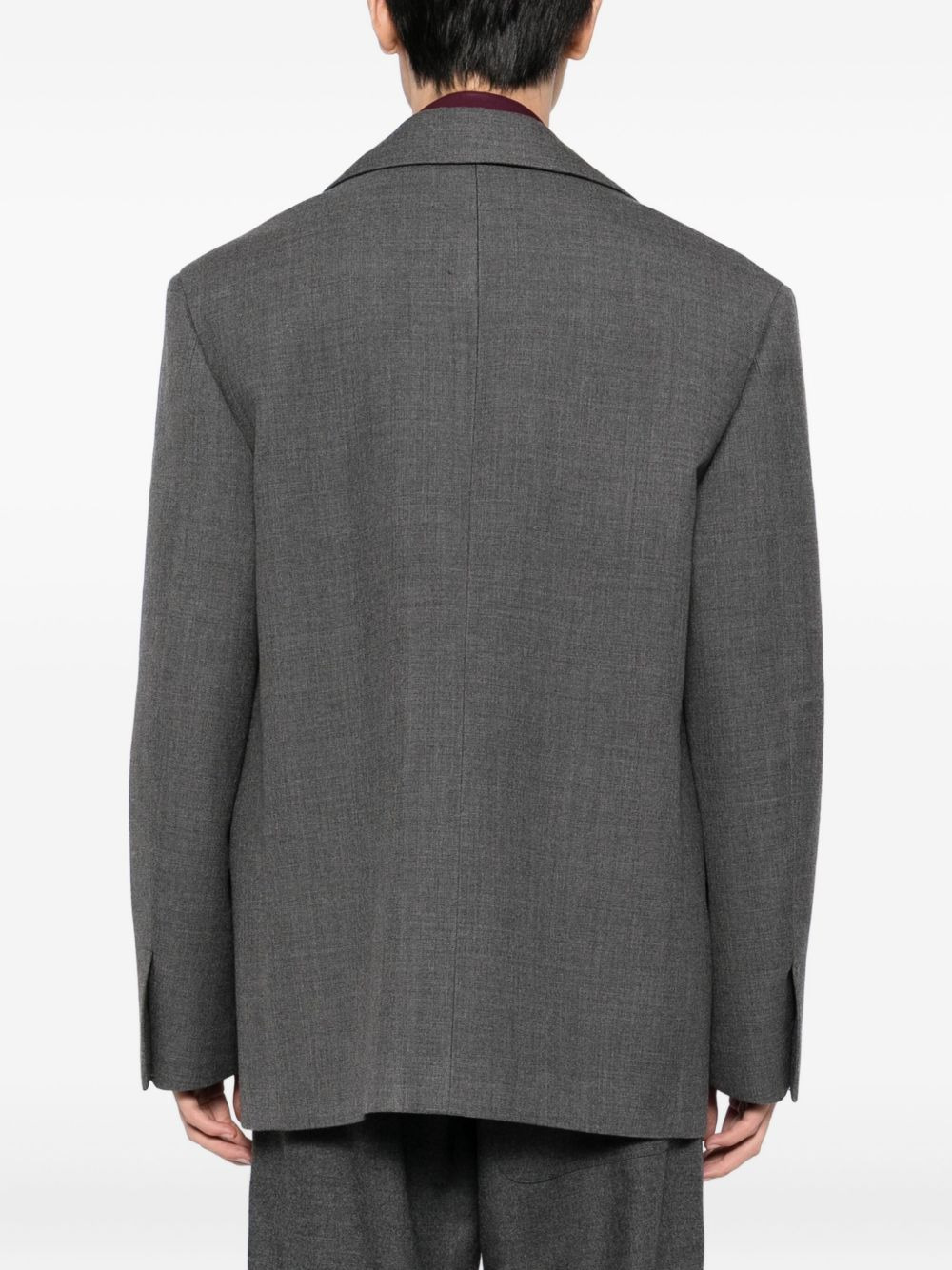 single-breasted blazer - 4