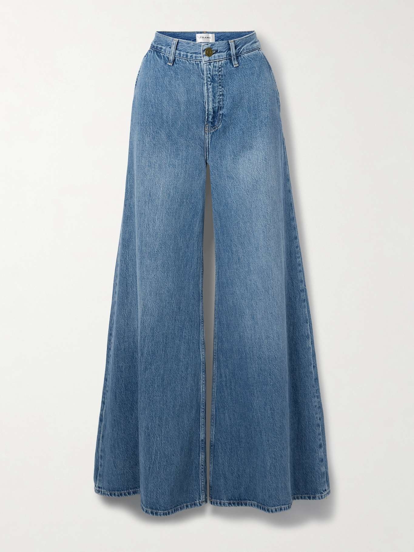 The Extra high-rise wide-leg jeans - 1