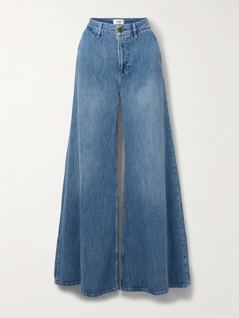 The Extra high-rise wide-leg jeans - 1