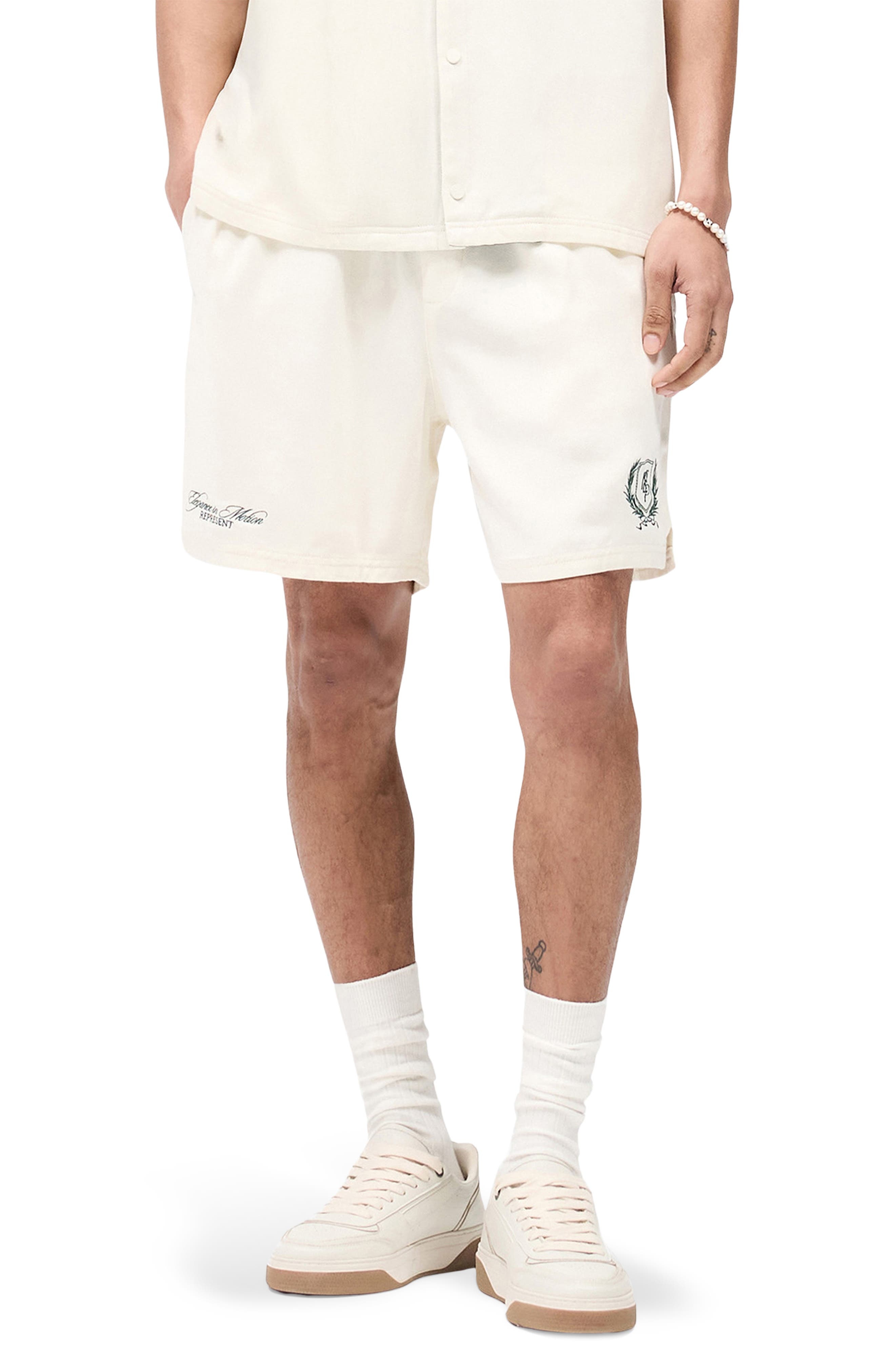 Represent Crest Shorts in Antique White at Nordstrom - 1