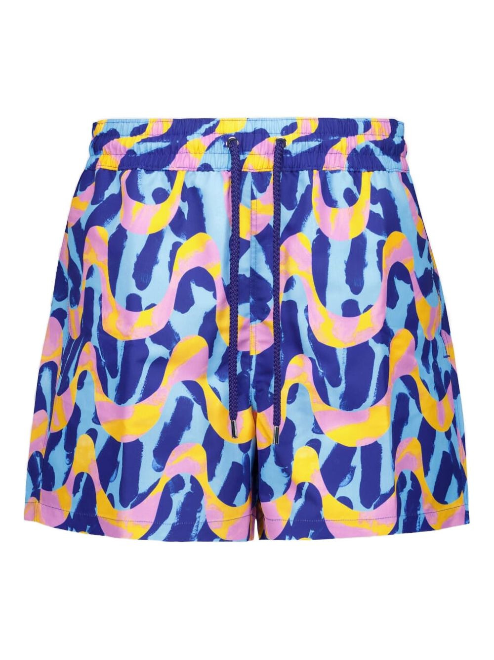 abstract-print swim shorts - 2