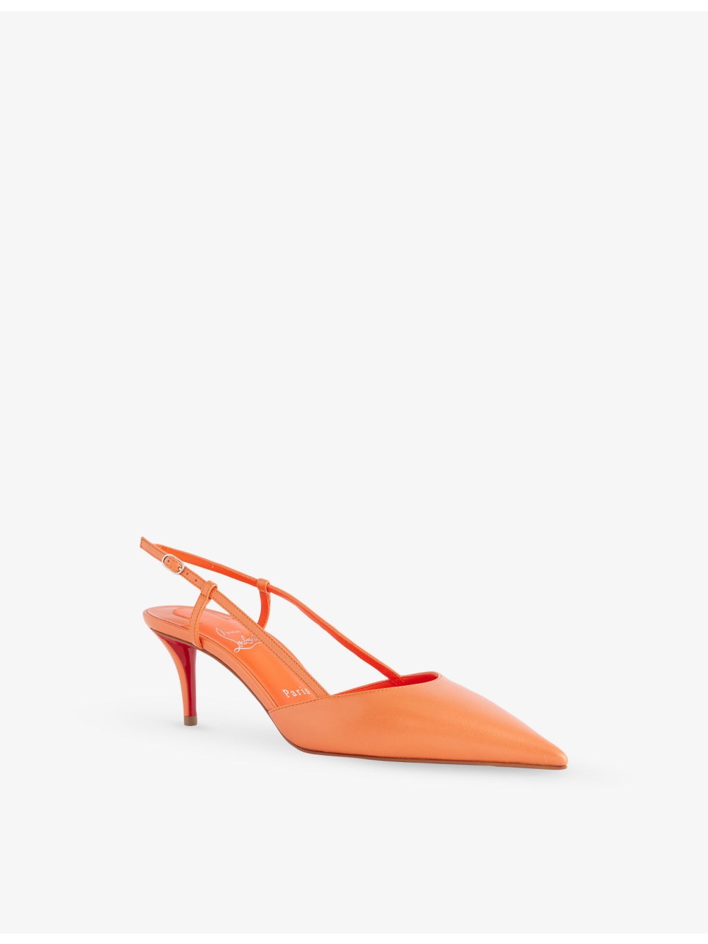 Miss Z 60 Slingback Leather Pumps - 3