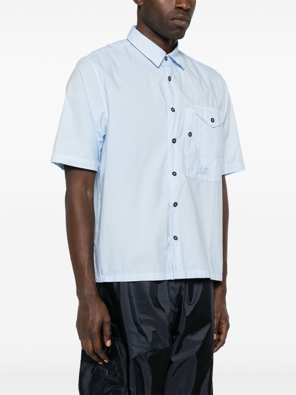 short sleeve poplin shirt - 3