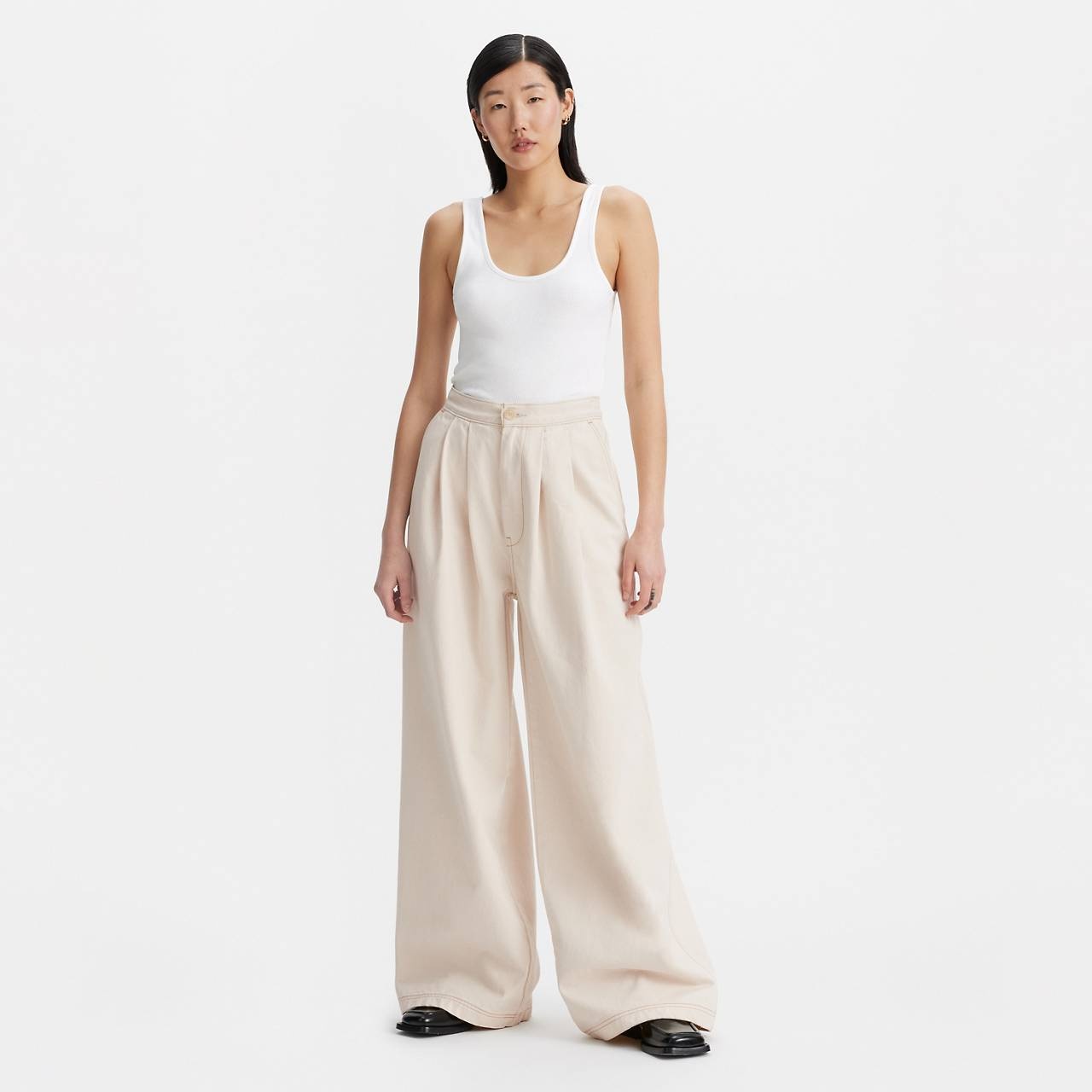 LEVI'S® JAPANESE DENIM PLEATED TROUSERS - 2