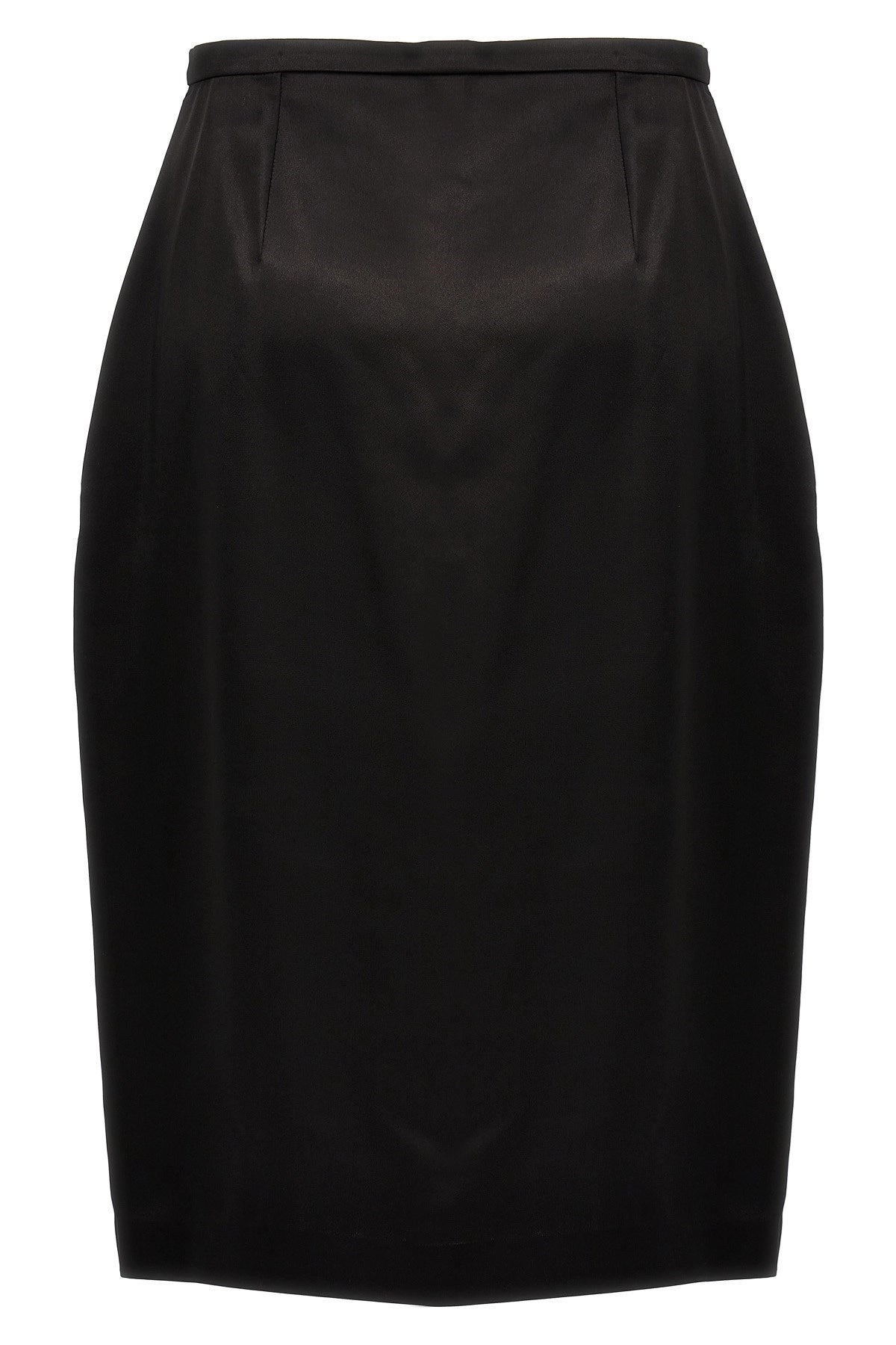 Saint Laurent Women Satin Skirt - 3