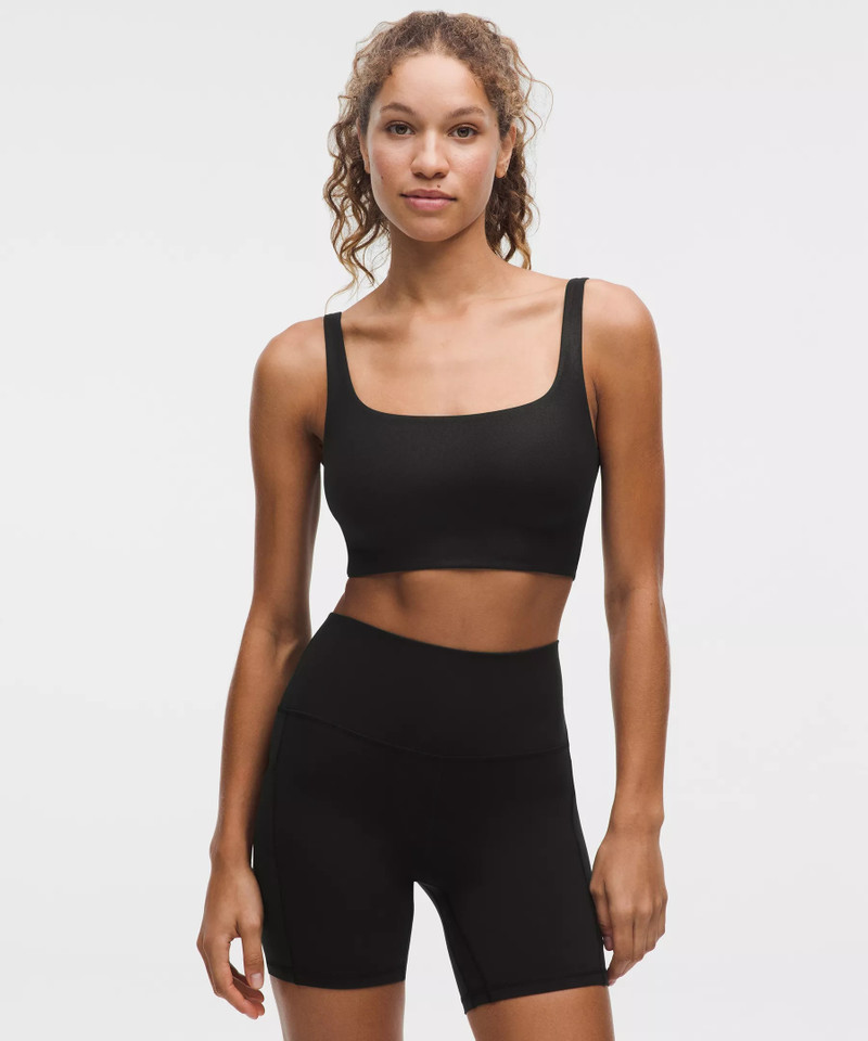 Bend This Scoop and Square Bra Light Support, A–C Cups *Shine 1