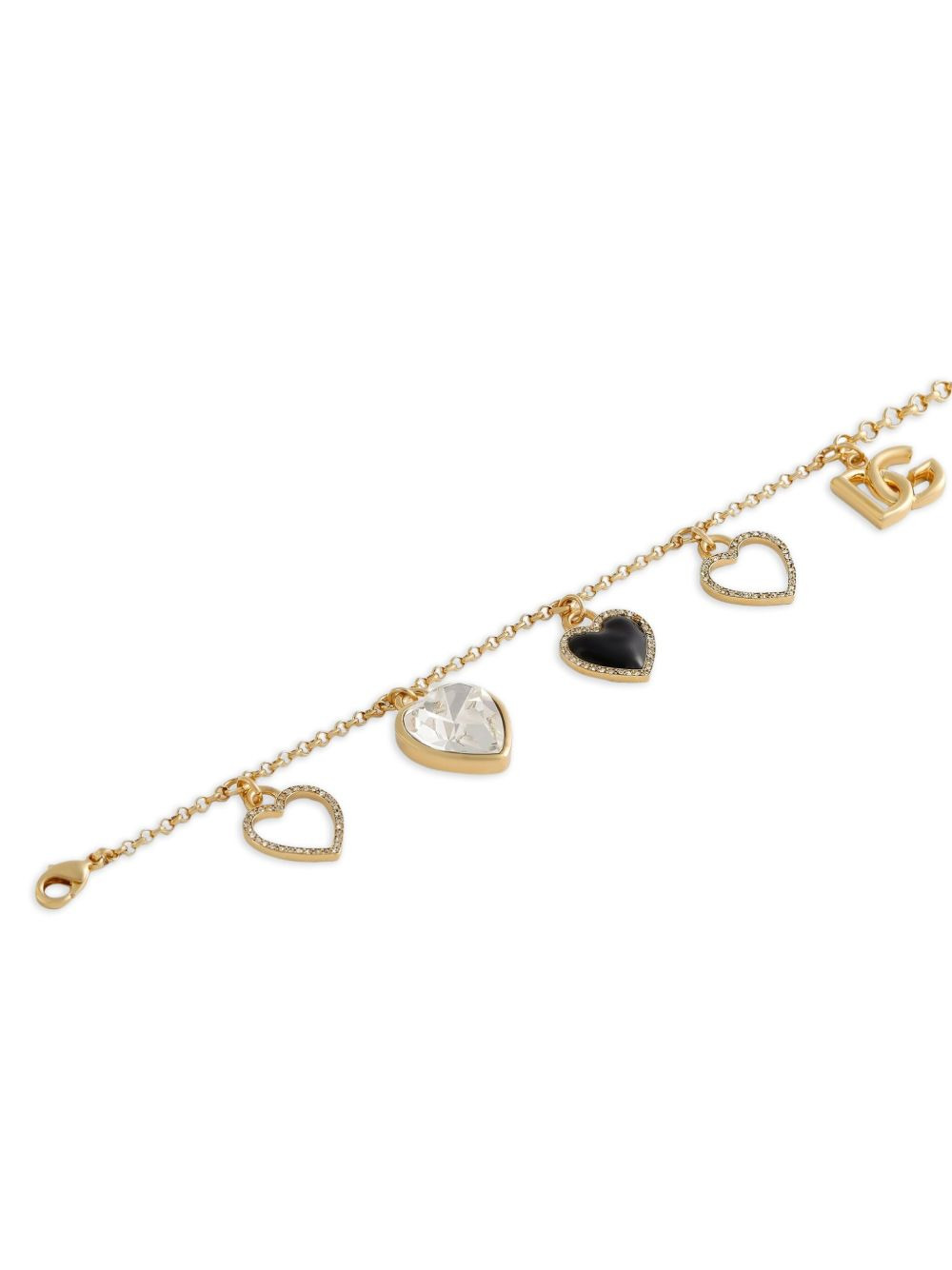 heart-charms bracelet - 3