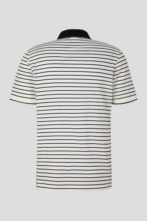 Duncan polo shirt in Off-white/Black - 5