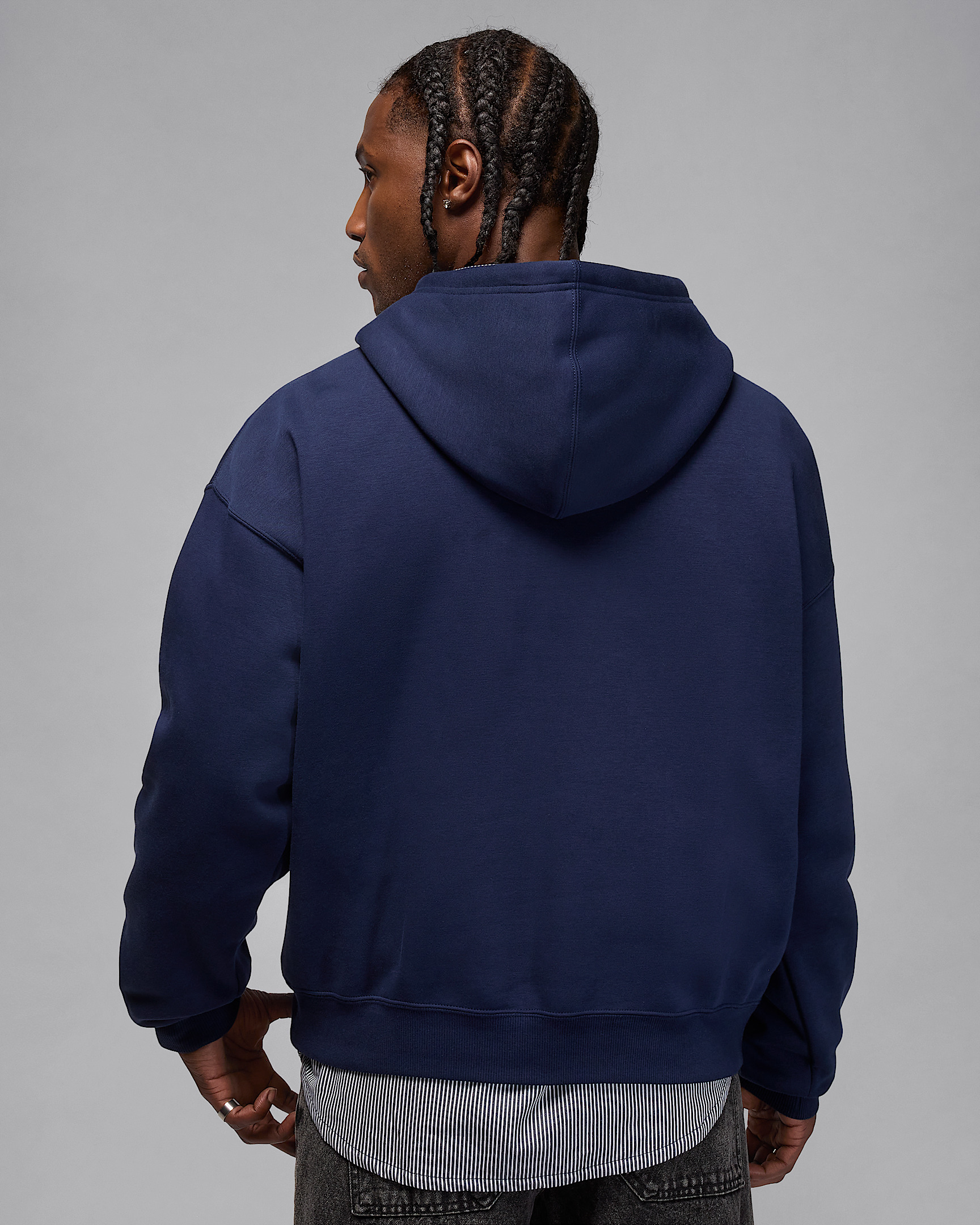 Jordan Brooklyn Fleece Men's Oversized Pullover Hoodie - 2
