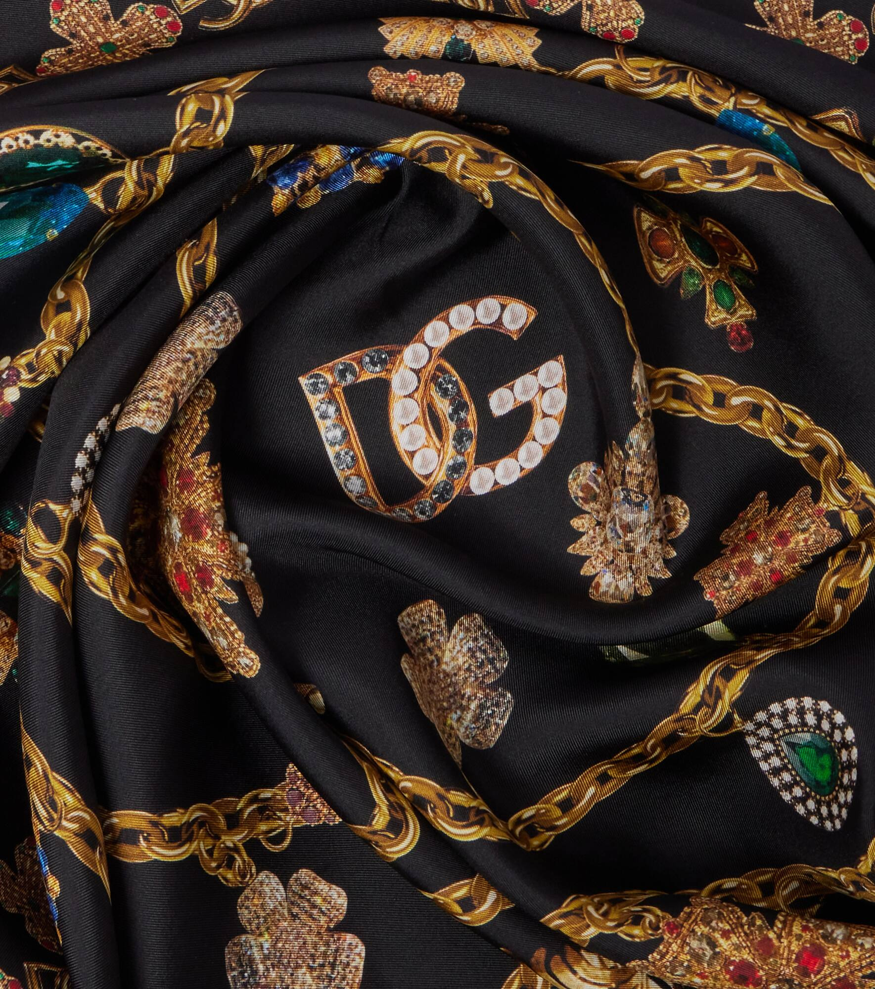Silk twill scarf - 4