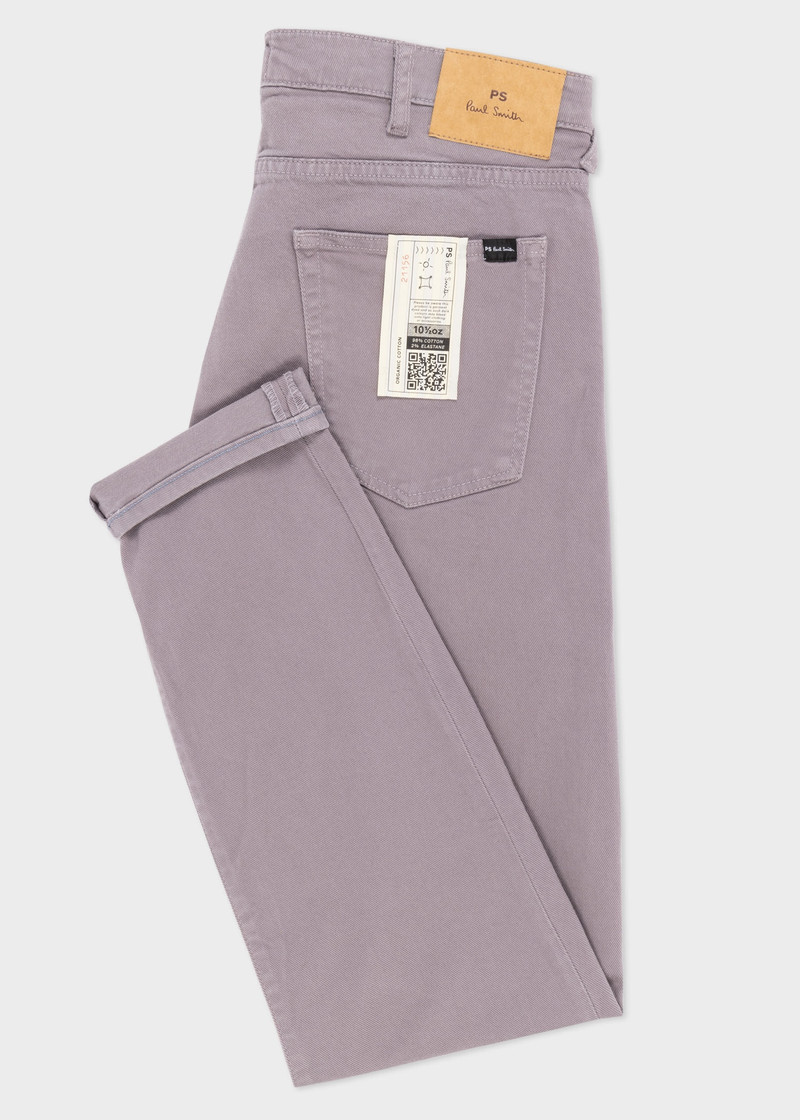 Tapered-Fit Garment-Dyed Jeans 3