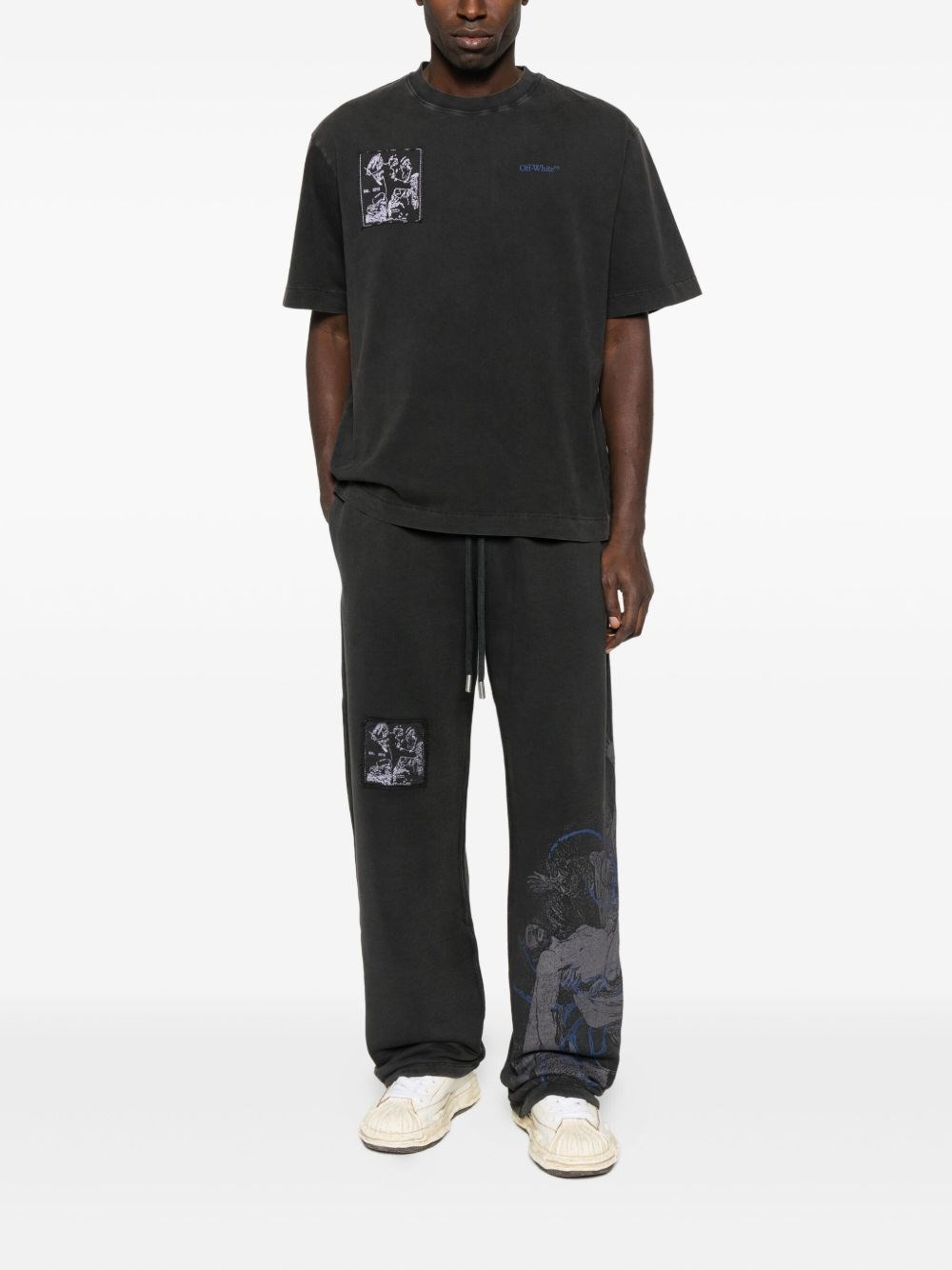 Faded Painting sweatpants - 5