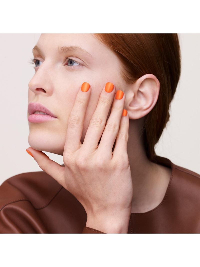 Women's Les Mains Hermès Nail Enamel - 33 Orange Boite 4