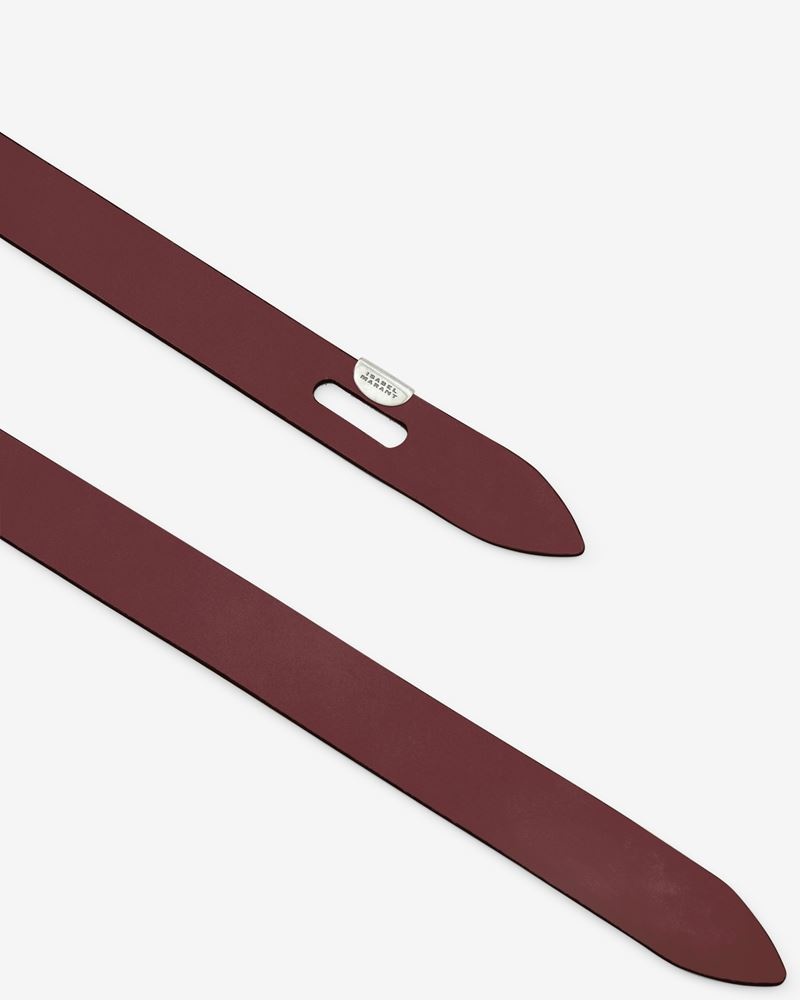 LECCE KNOTTED LEATHER BELT - 4