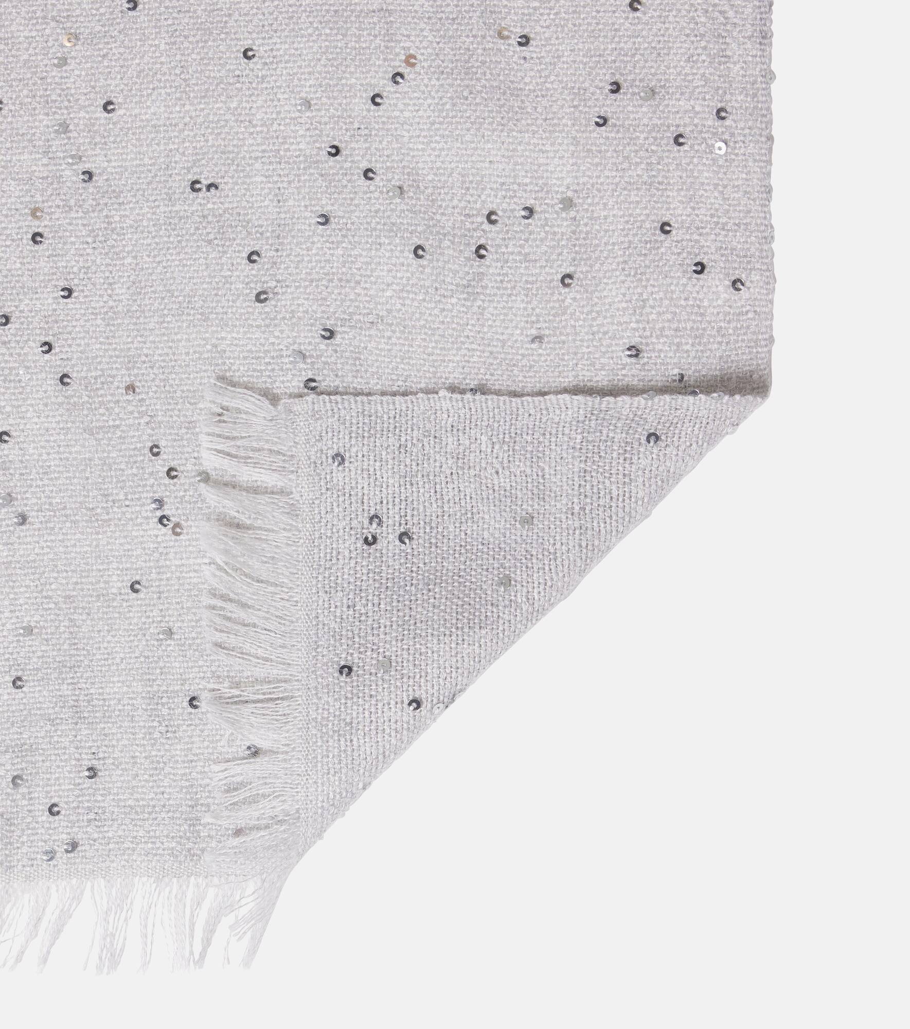 Cashmere and silk scarf - 5