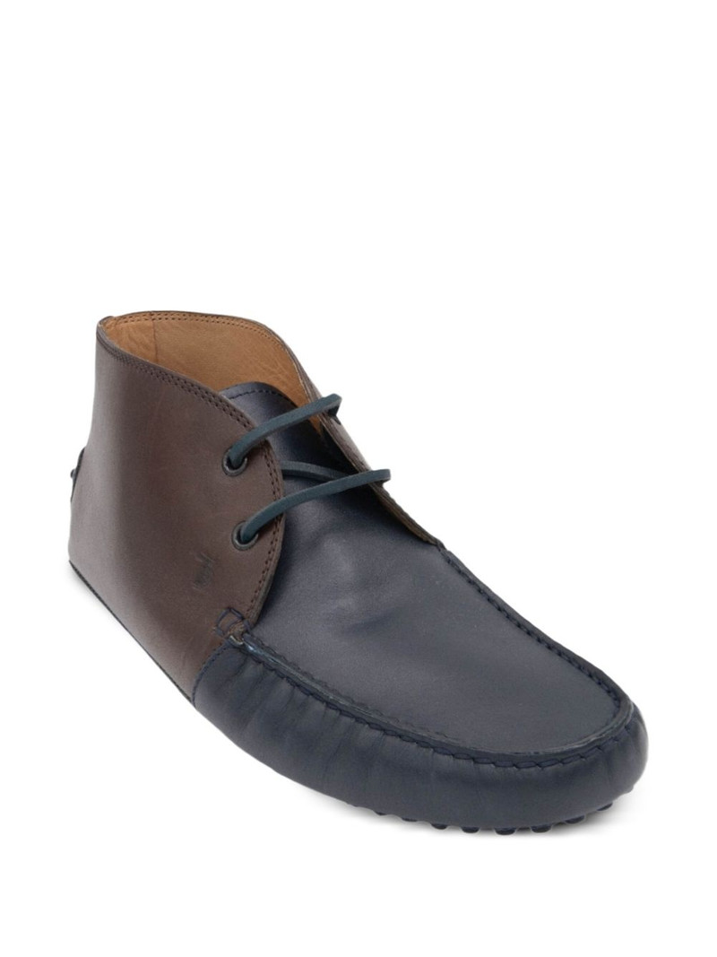 Tod's leather loafers outlook