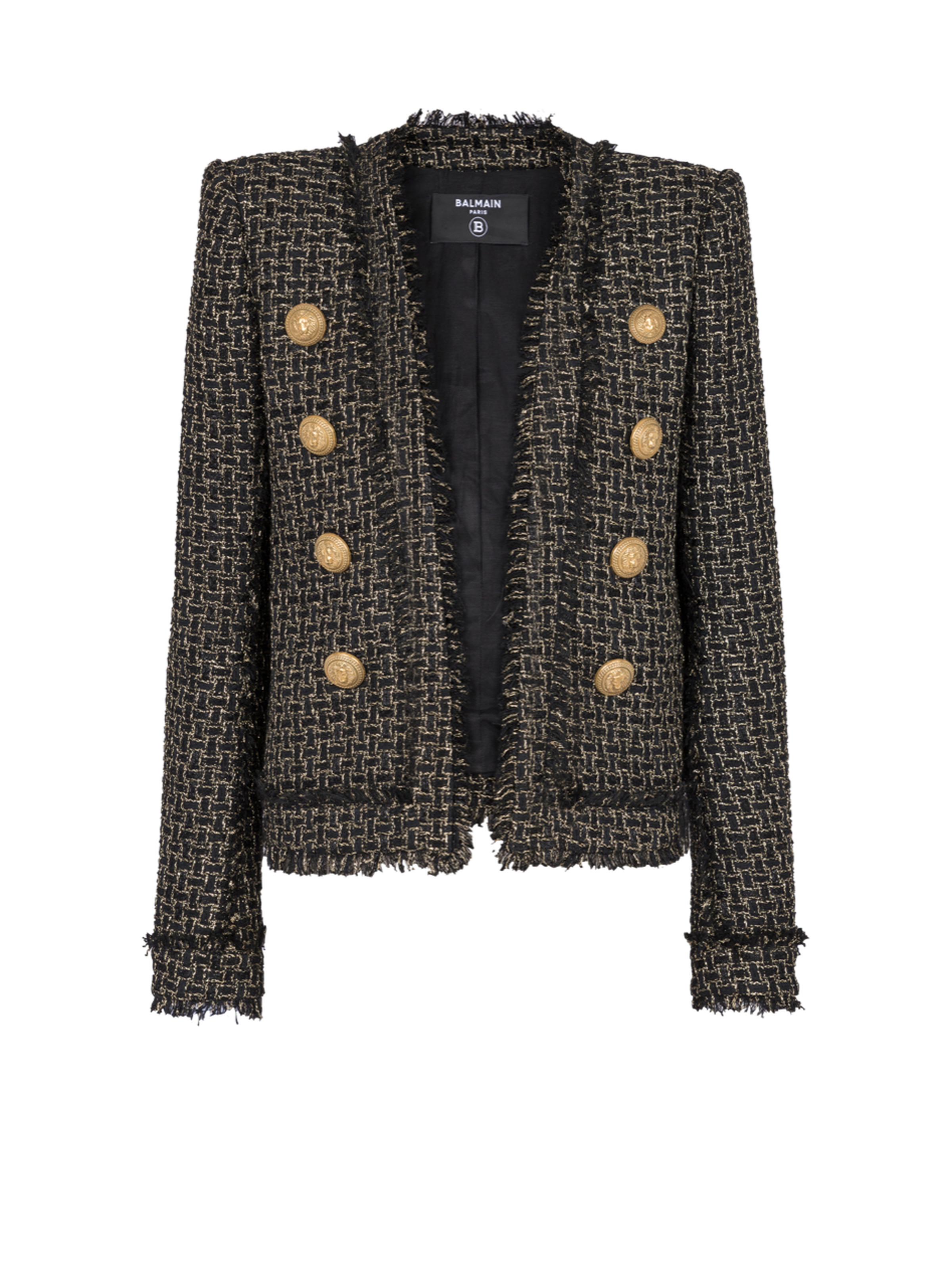 Lurex tweed jacket - 1