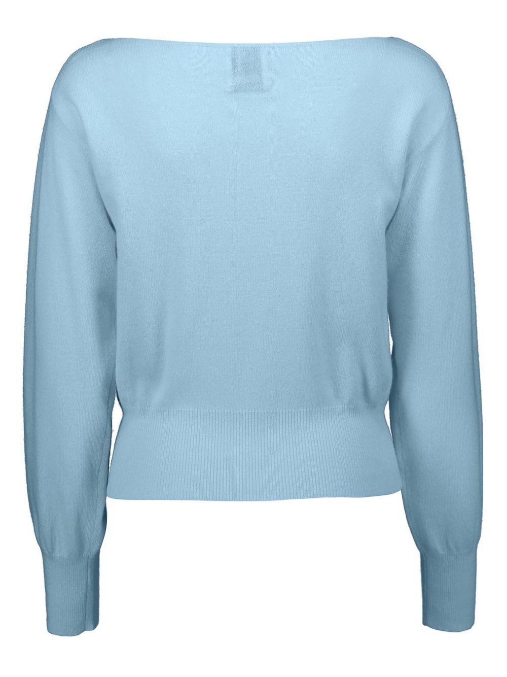boat-neck jumper - 2