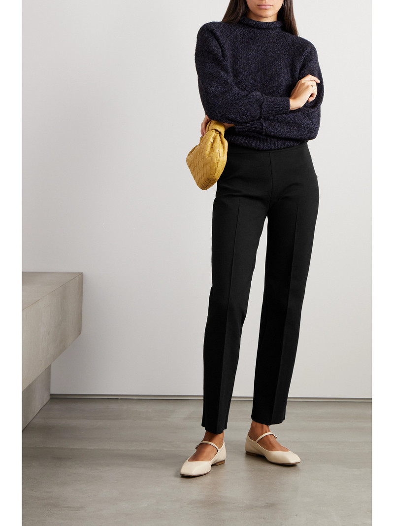 HIGH SPORT Jules Stretch-cotton Straight-leg Pants outlook