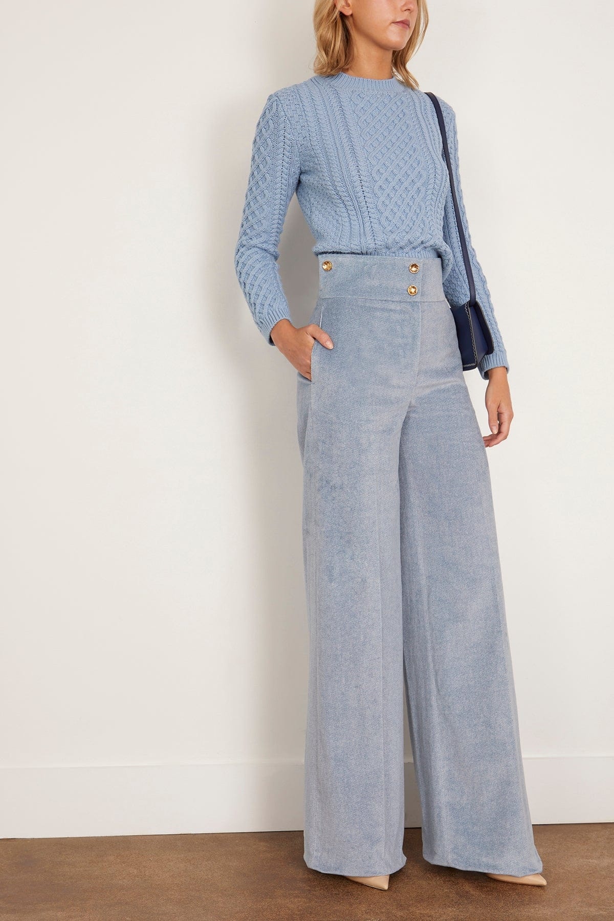 Rudy Pant in Steel Blue - 2