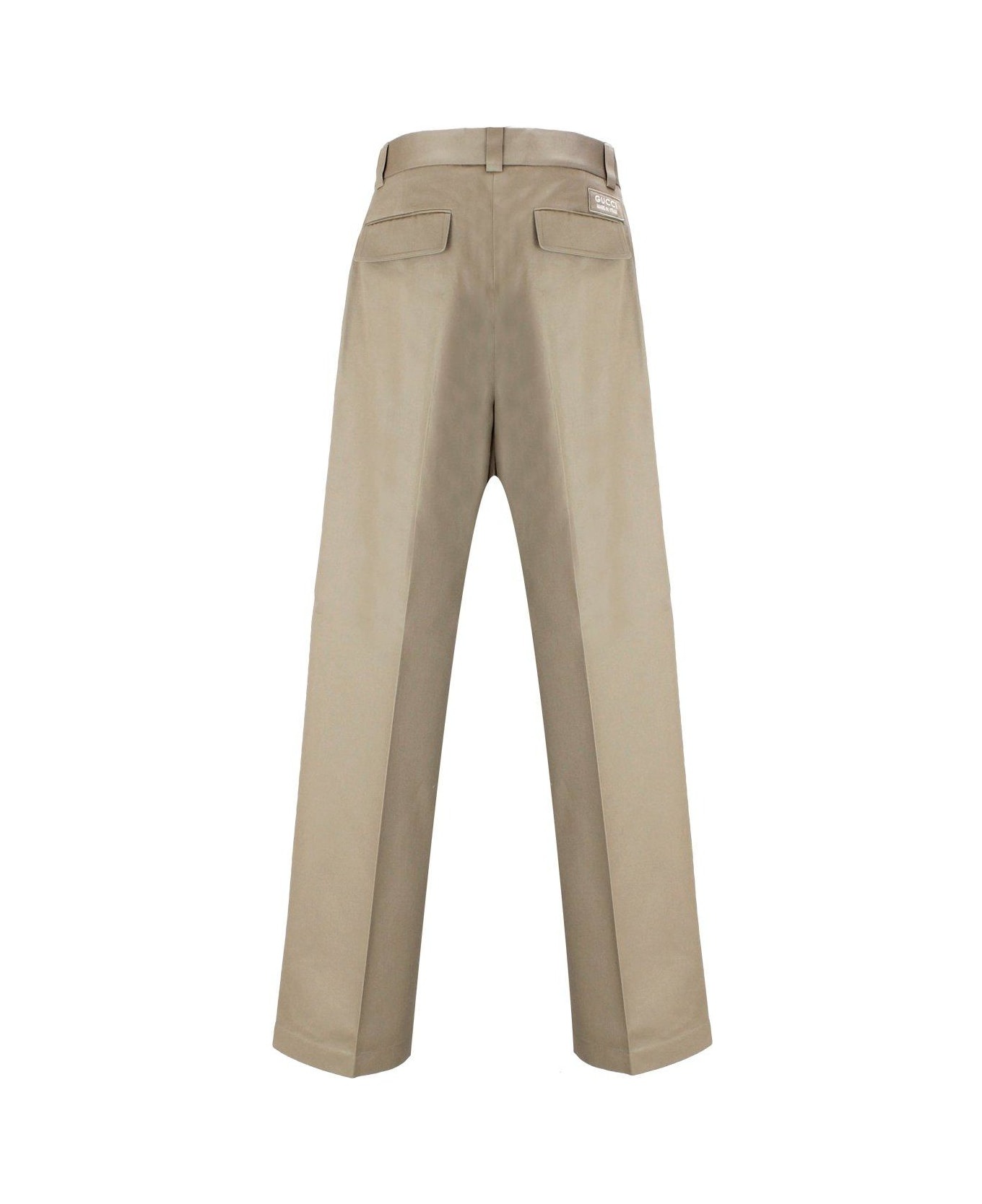 Wide-leg Cargo Trousers - 2
