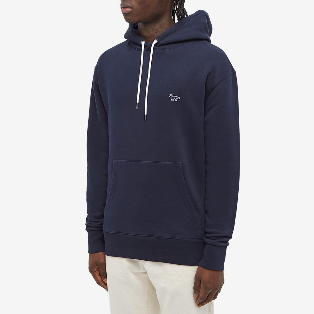 Maison Kitsuné Navy Fox Patch Classic Popover Hoody - 4