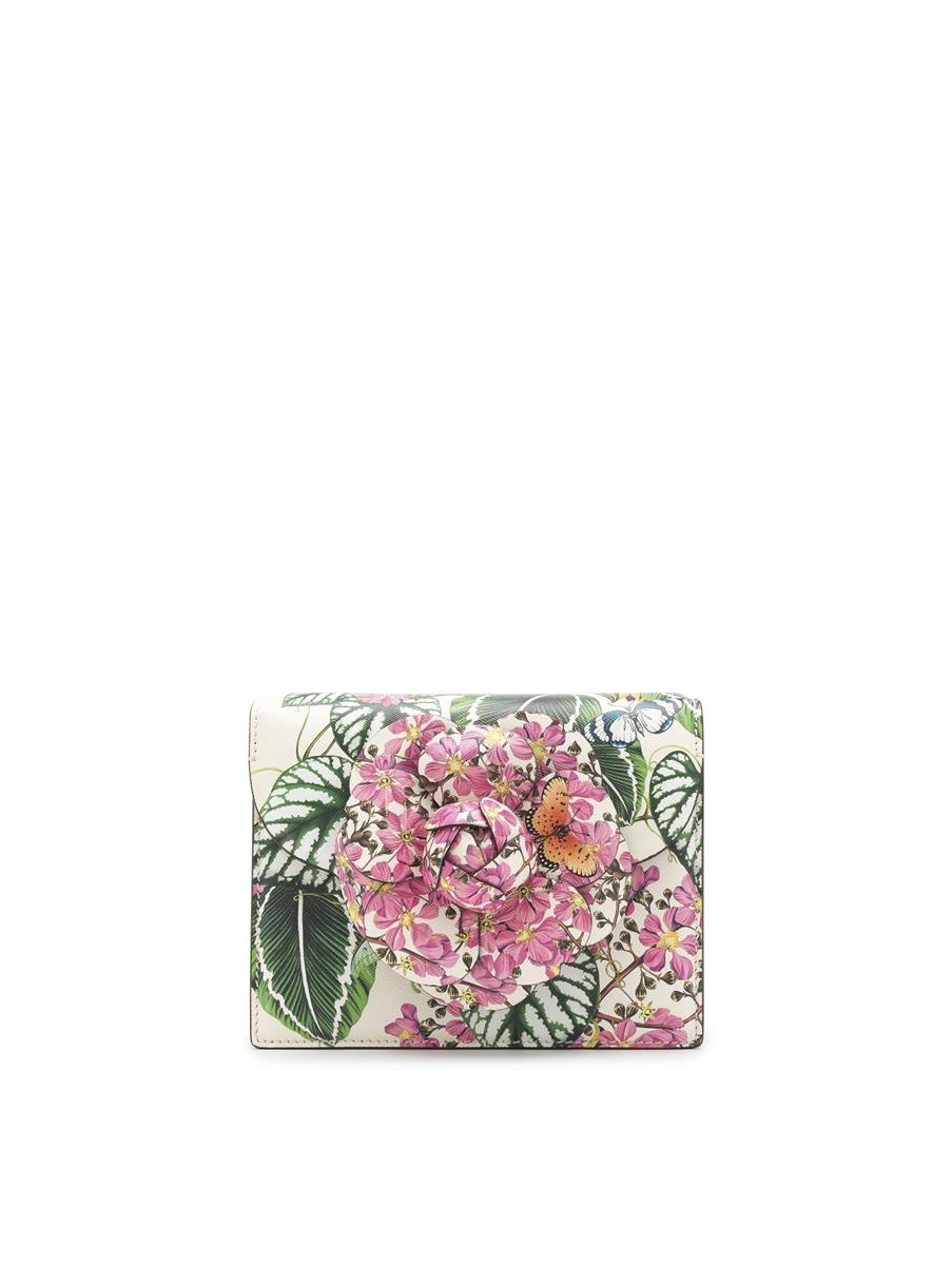 MIXED BOTANICAL PRINTED MINI TRO BAG 6
