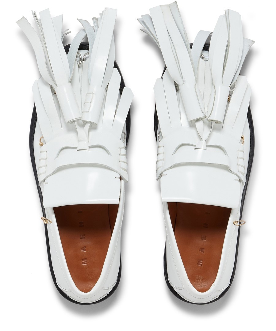 【関税込み】Marni ホワイト Bambi ローファー 241379F121018_1.jpg