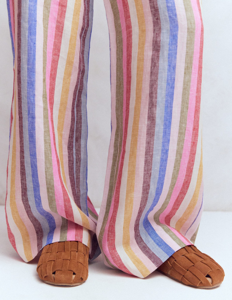 BODEN Loretta Multi Strap Clog-Tan outlook