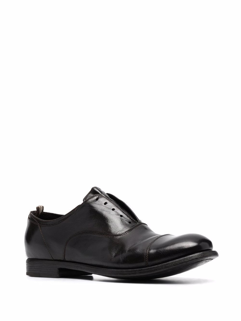 OFFICINE CREATIVE leather slip-on brogues outlook