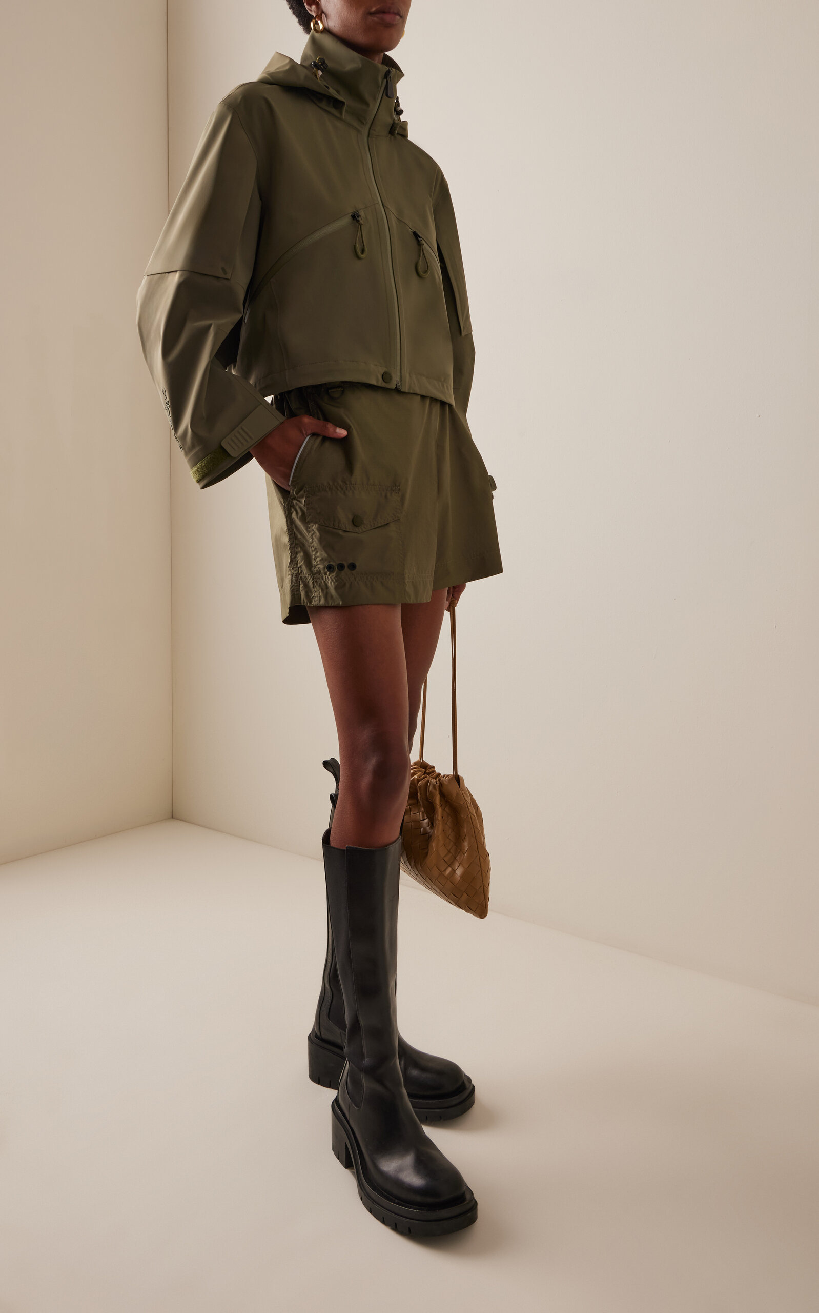 Kibira Hooded Shell Jacket green - 3