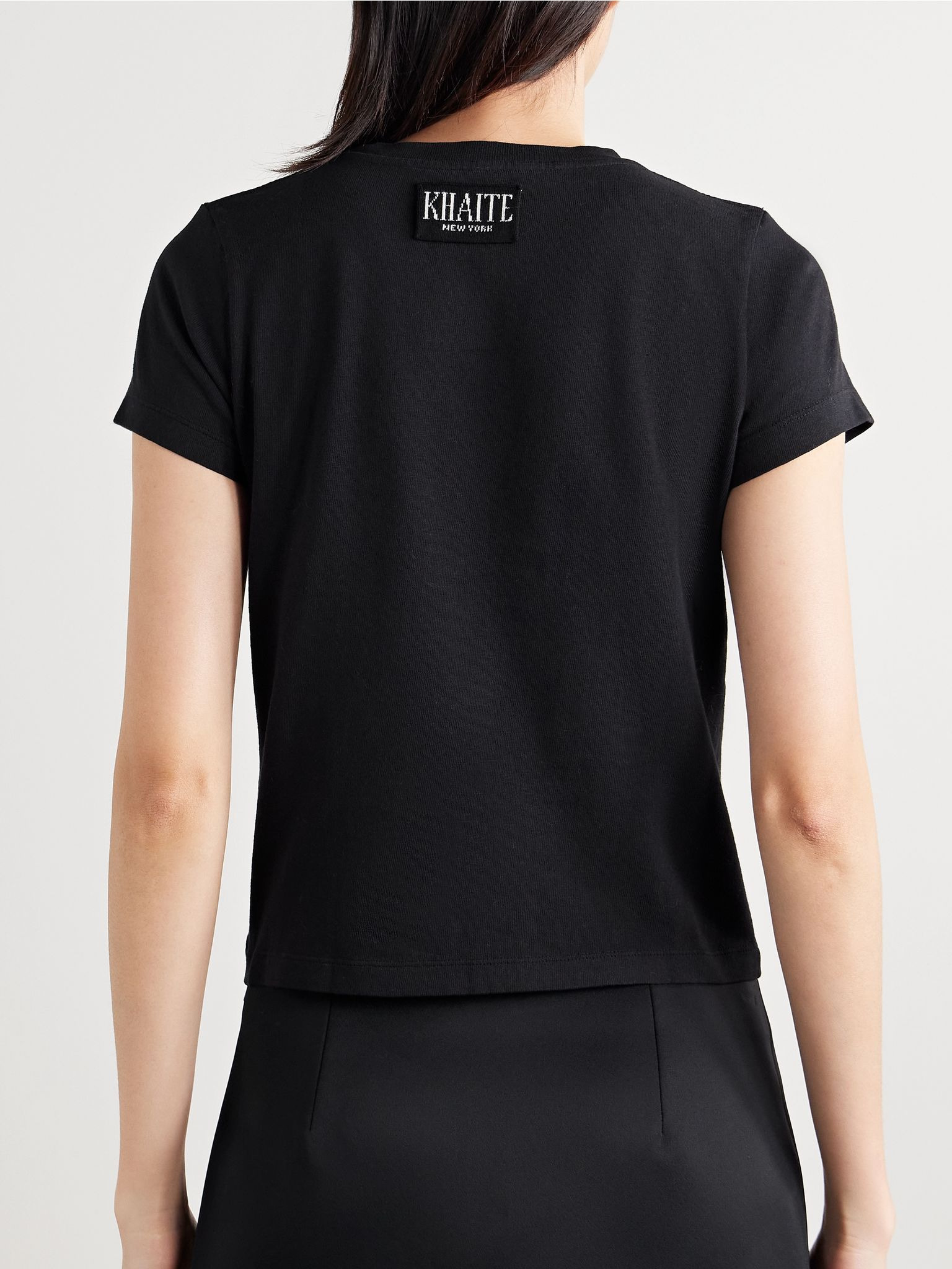 Samson cotton-jersey T-shirt Black - 3