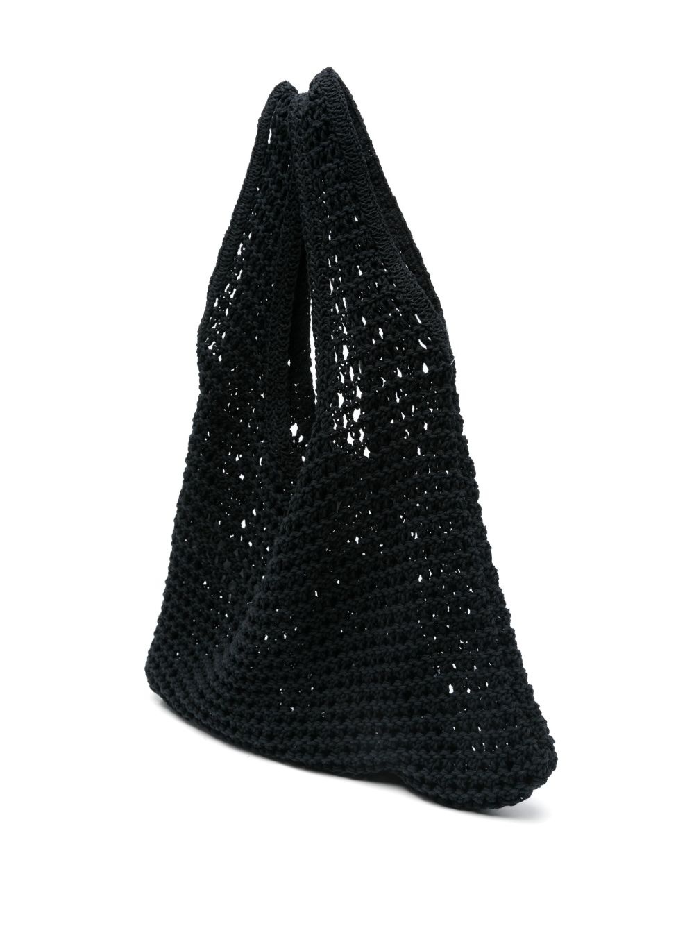 logo-embroidered shoulder bag - 3