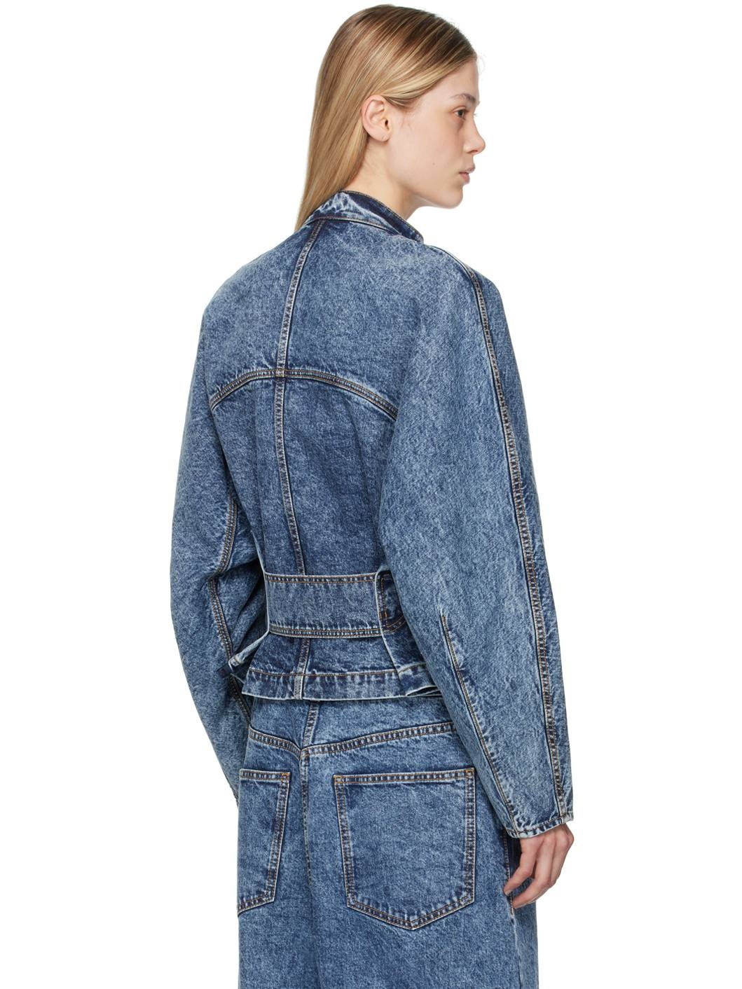 Blue Racing Denim Jacket - 3