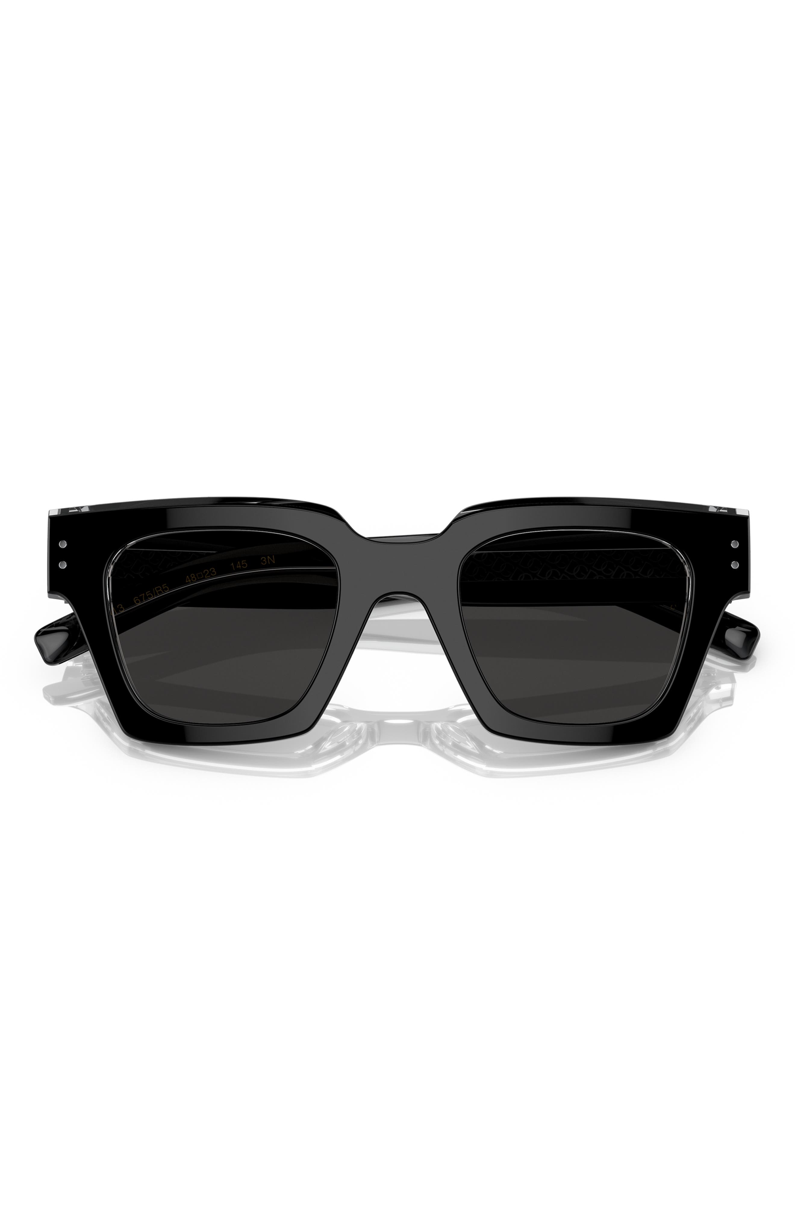 48mm Square Sunglasses - 5