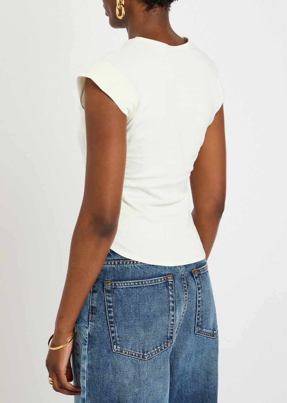 Stella Mccartney Cherry Printed Cotton T-shirt - 3