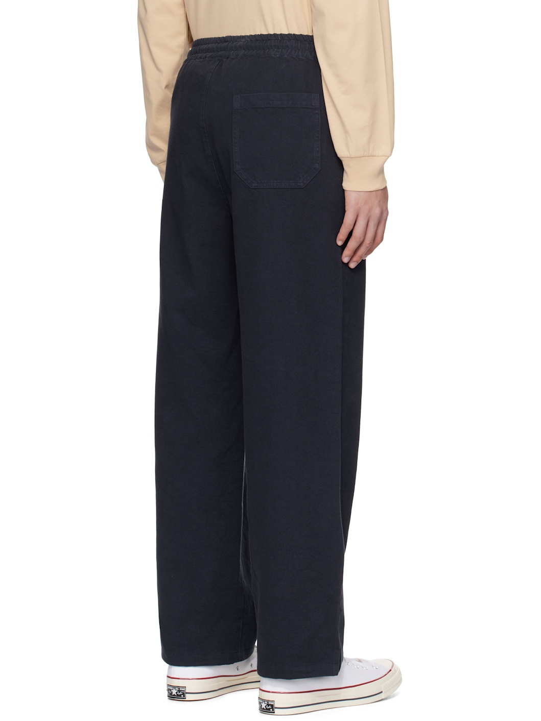 Navy Vincent Trousers - 3